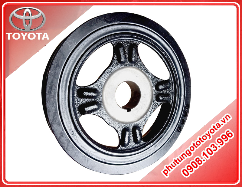 Puly cốt máy (Trục cơ) Toyota Yaris 2021