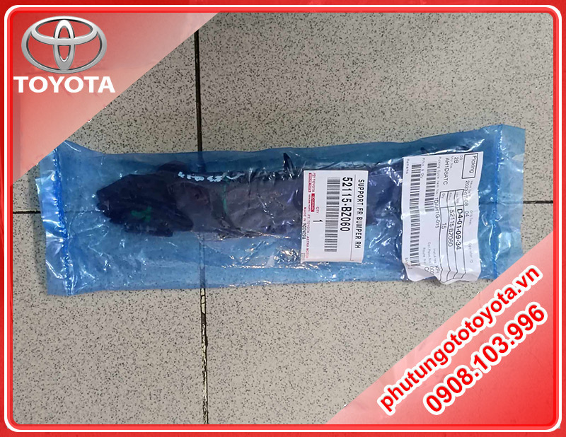 Bát cản trước phải Toyota Wigo 2014-2020