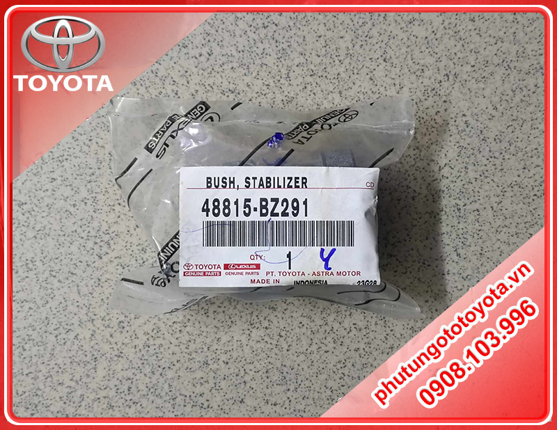 Cao su tăm bông phuộc trước Toyota Rush 2018
