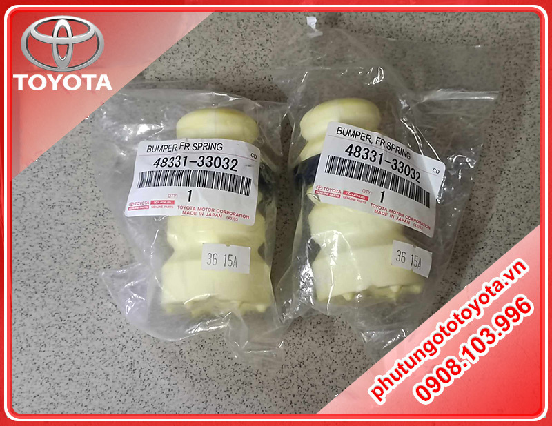 Cao su tăm bông phuộc sau Toyota Camry 2006-2012