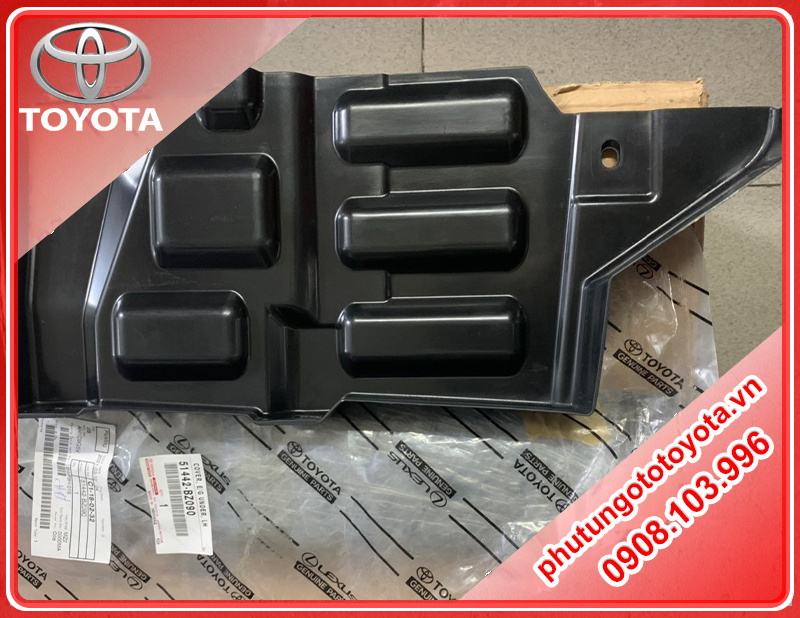 Chắn bùn gầm máy trái Toyota Wigo 2018-2022