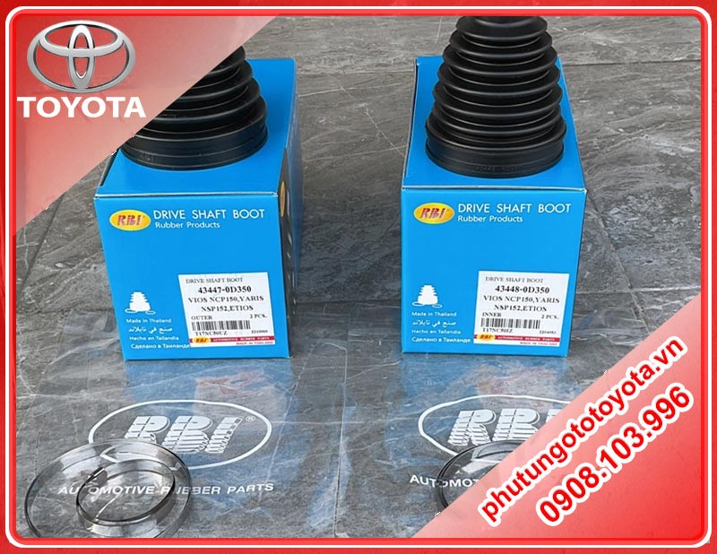 Chụp bụi láp Toyota Vios 2014-2019