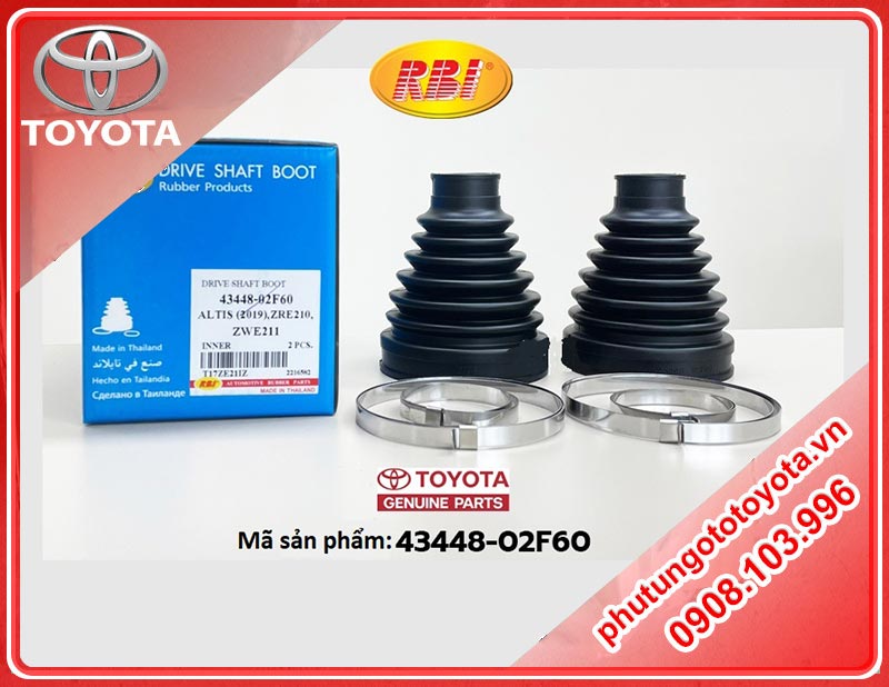 Chụp bụi láp Toyota Altis 2019