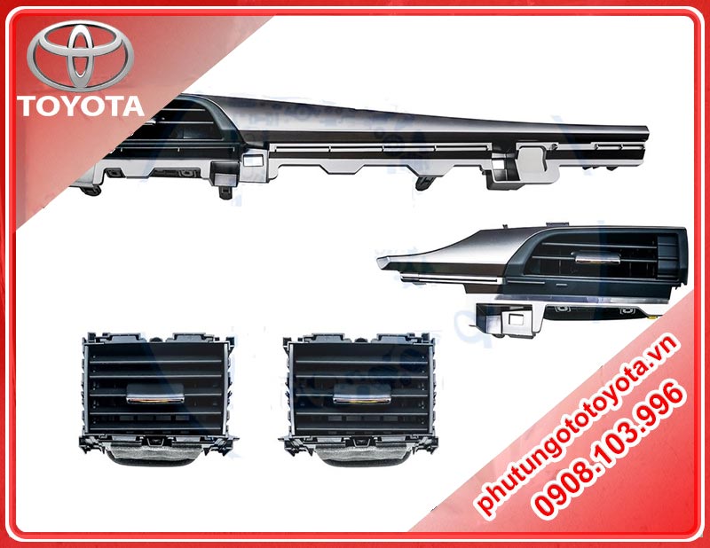 Cửa gió taplo Toyota Vios 2013-2017