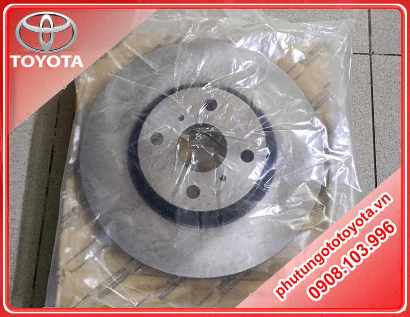 Đĩa thắng trước Toyota Vios(07-19)-Yaris(14-20)
