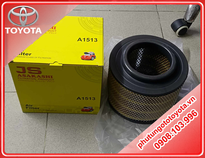 Lọc gió động cơ hàng JS Asakashi Toyota Innova(08-16) - Fortuner(09-16) - Hilux(04-16)