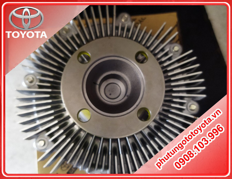 Ly hợp quạt Toyota Fortuner - Hilux 2017-2023