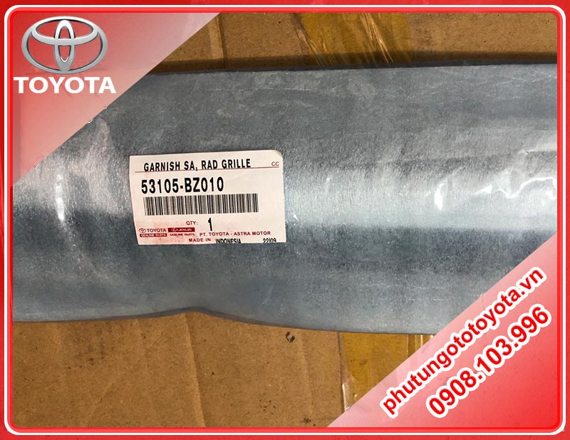 Nẹp cabo Toyota Veloz