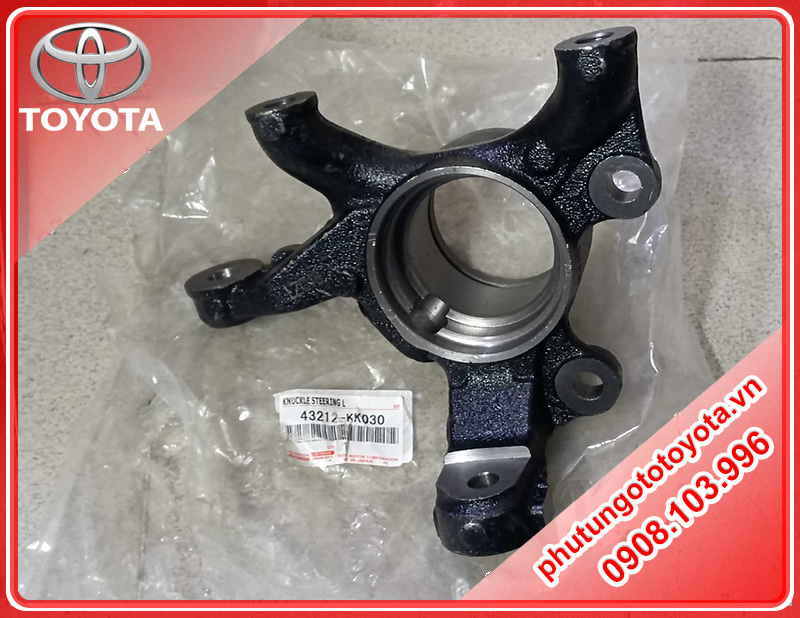 Ngỗng moay ơ trước Toyota Innova 2016-2023