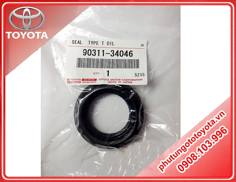 Phốt láp Toyota Vios phải động cơ 2nr số tự động 2015-2023