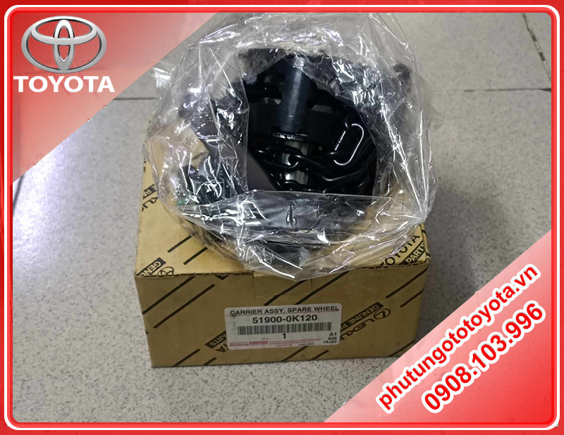Treo lốp dự phòng Toyota Innova 2016-2024
