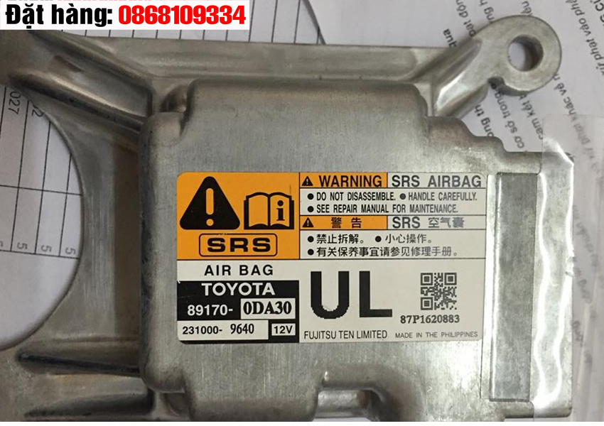 Hộp điều khiển túi khí xe altis